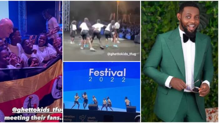 Breakthrough: AY, others react as Ghetto Kids perform in Qatar for the royal family, FIFA president