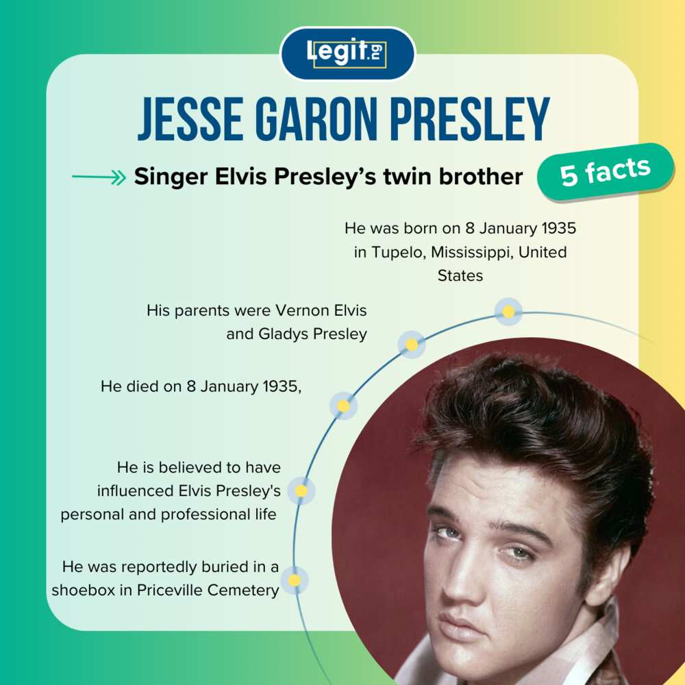 Five facts about Jesse Garon Presley