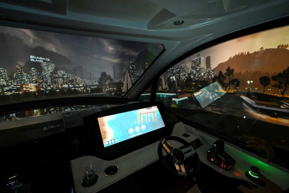 Brunswick's autonomous docking technology on display at the CES consumer electronics show in Las Vegas Brunswick's autonomous docking technology on display at the CES consumer electronics show in Las Vegas