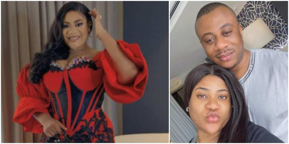 Nkechi Blessing says her colleagues send messages to her man