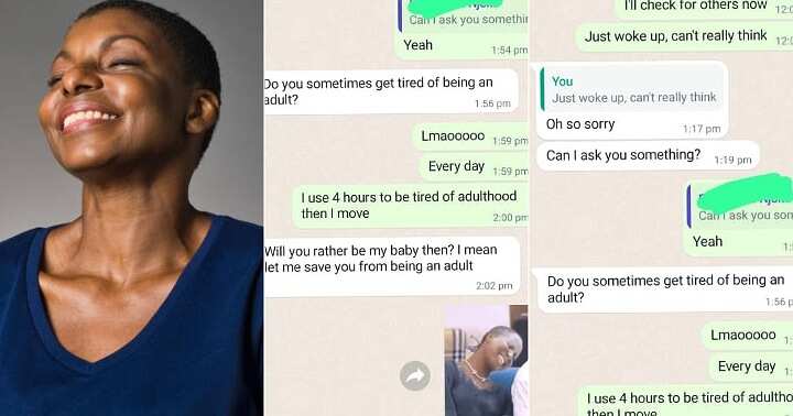 Igbo man toasts lady on WhatsApp