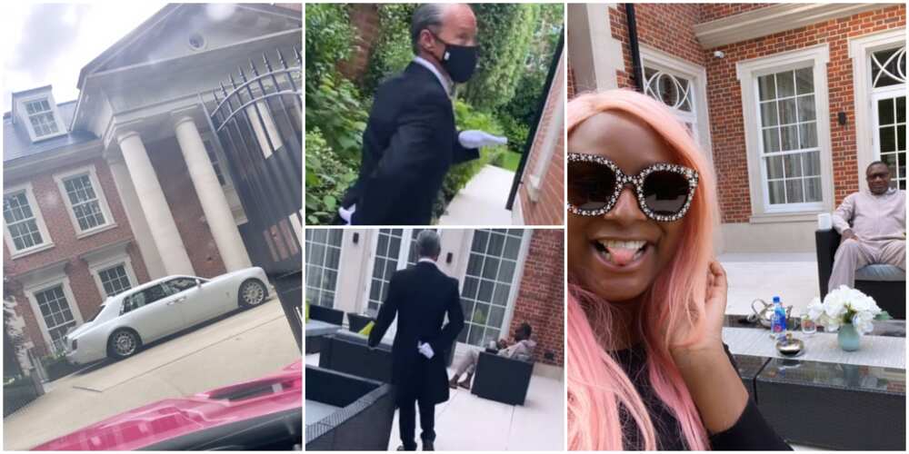 DJ Cuppy and her billionaire father