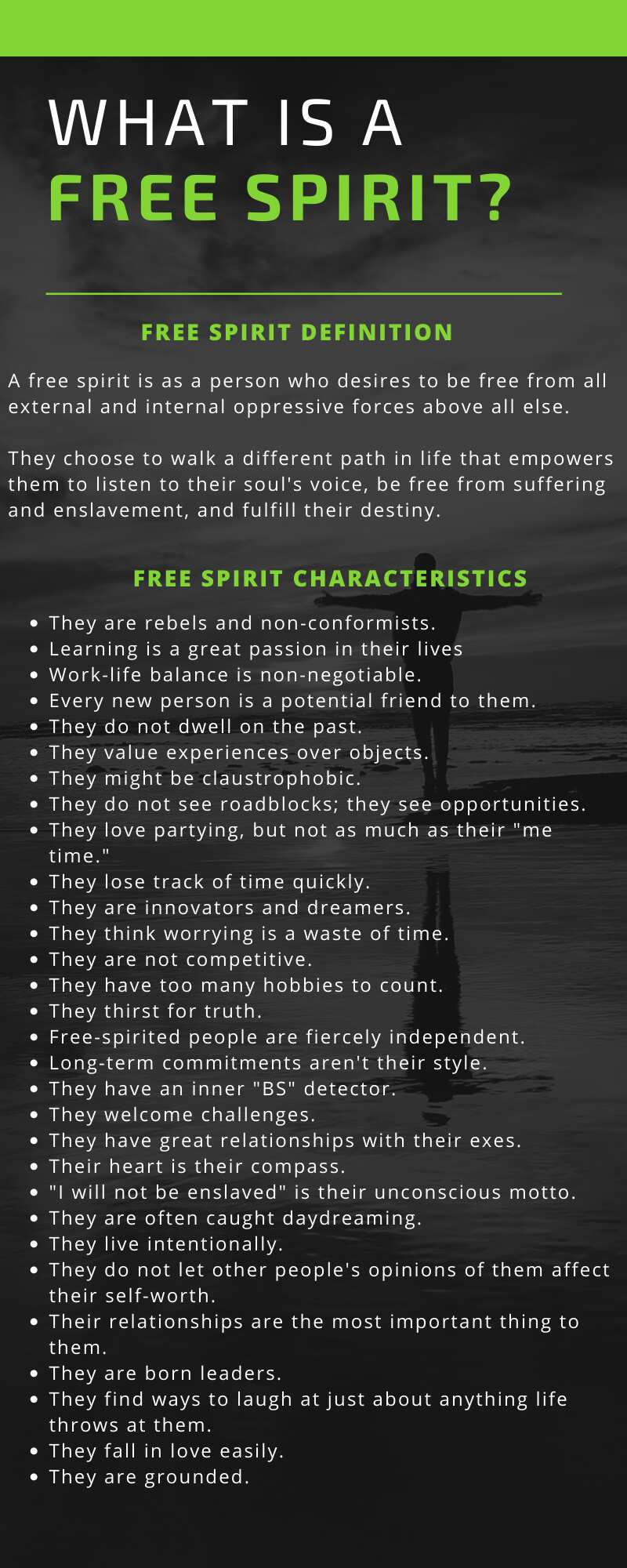 What is a free spirit: Definition and common characteristics