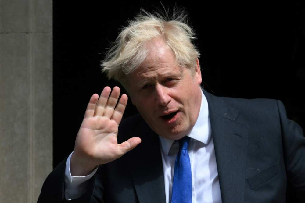 Bye? Boris Johnson is under pressure to quit after a succession of scandals
