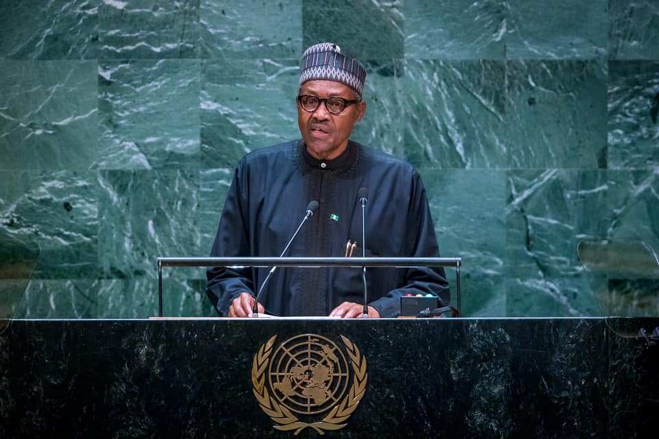 Minority lawmakers tackle President Buhari over UN address