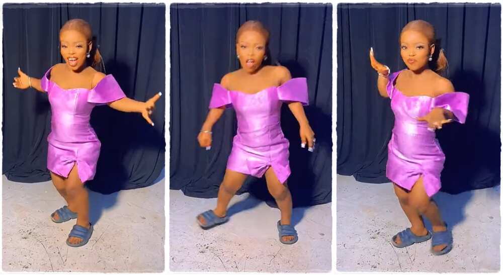 Photography of a smallish girl dancing in a studio. Photography of a smallish girl dancing in a studio.