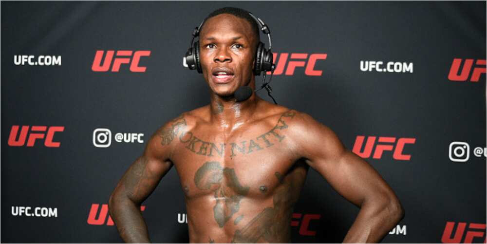 Israel Adesanya speaks on coming back to Nigeria to get 'juju' after suffering 1st UFC loss