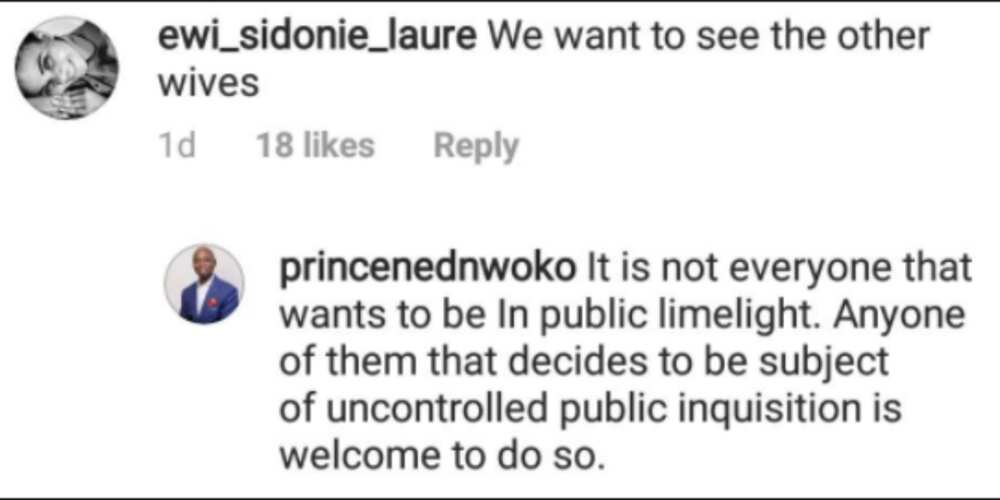 Ned Nwoko reveals why he has kept the identities of his other wives hidden