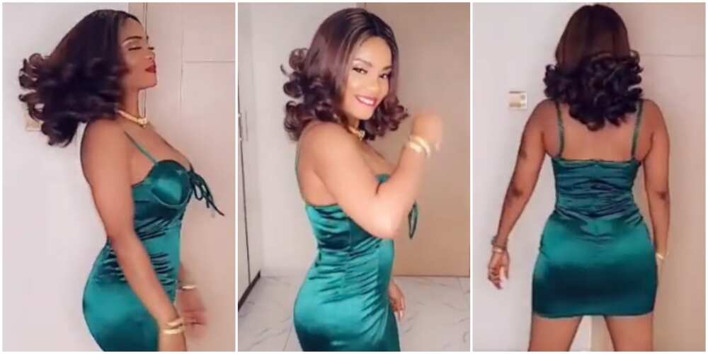 Fans and colleagues gush over Iyabo Ojo as she flaunts banging body in TikTok video