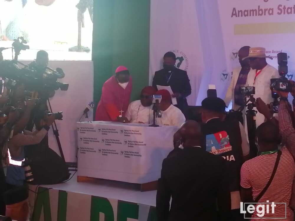 Anambra Governorship Election Candidates Unite to Sign Peace Accord in Awka