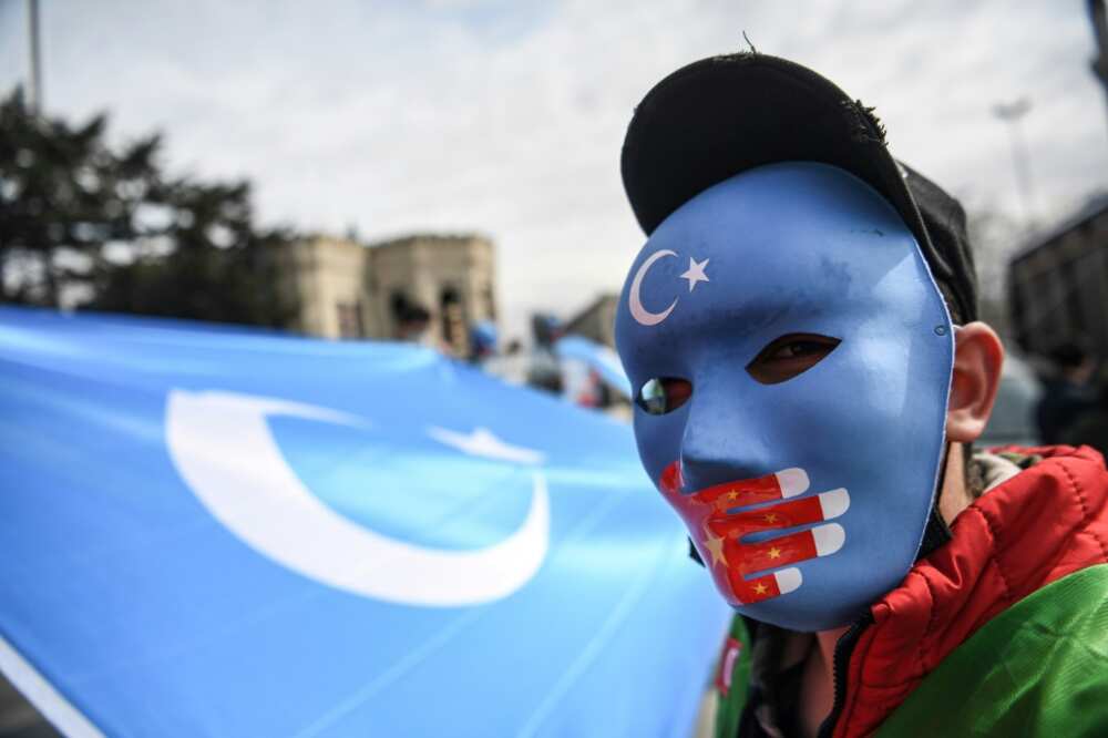 Beijing is accused of detaining over a million Uyghurs and other Muslim minorities in Xinjiang