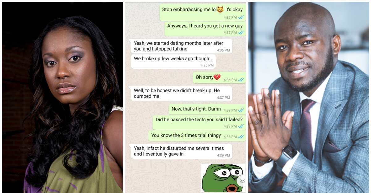 Chats leak as lady goes back to beg man she rejected 1 year ago, gets huge shock