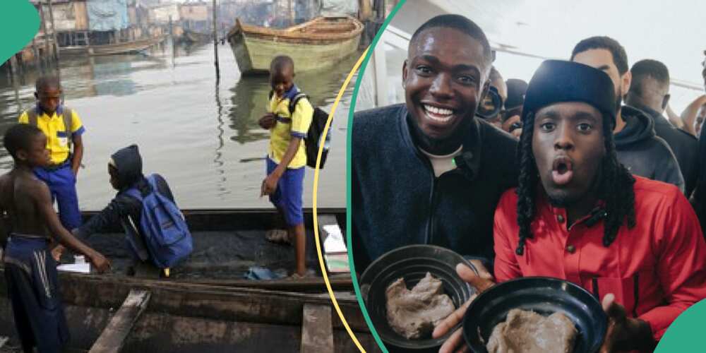 US streamer Kai Cenat visits Makoko