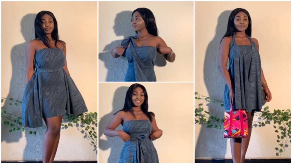 A collage of the clothes she made.
Photo source: Twitter/@just_oyinda