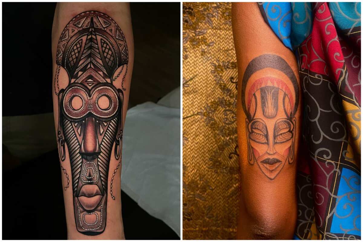 African tribal tattoos: 35 meaningful designs for men and women - Legit.ng