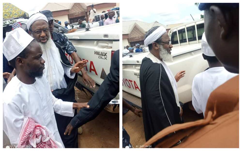 Sheikh Gumi ya je garin Fulani don wa'azi da raba musu littafan addini