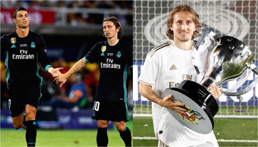 Luka Modric claims Real Madrid trophy drought would not last without Ronaldo