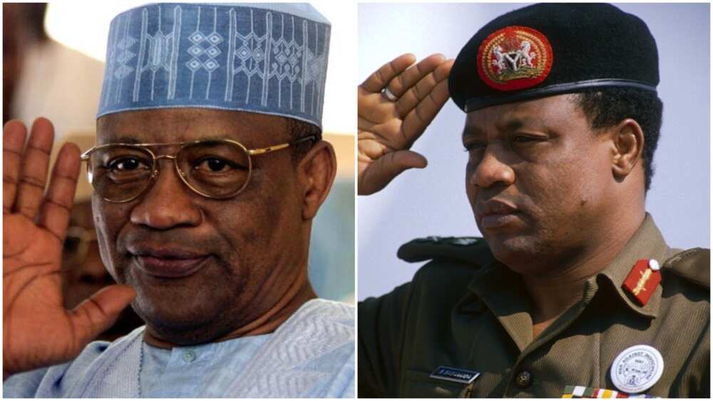 Former military president Ibrahim Babangida