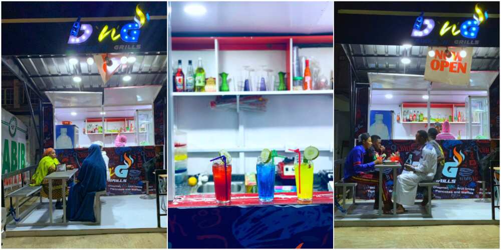 Reactions as young Nigerian man launches his own restaurants, many are inspired