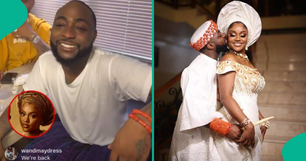 WATCH: Moment Davido lamented about marrying Chioma emerges online, complains about Igbo culture