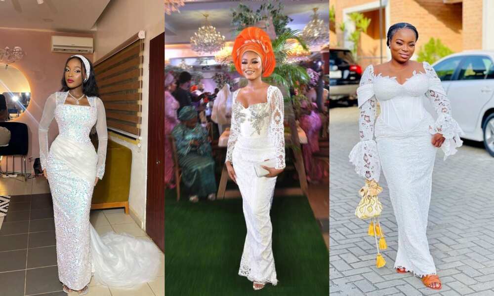 White cord lace styles White cord lace styles