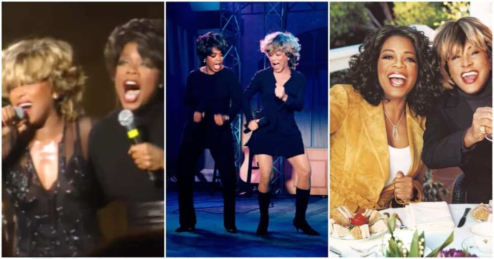 Tina Turner, Oprah Winfrey Tina Turner, Oprah Winfrey