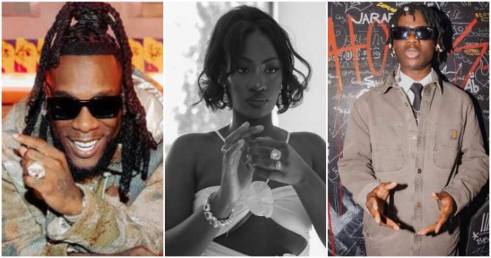 Burna Boy, Tems and Rema Burna Boy, Tems and Rema