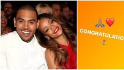 Chris Brown subtly congratulates ex-girlfriend Rihanna after giving birth to her first child