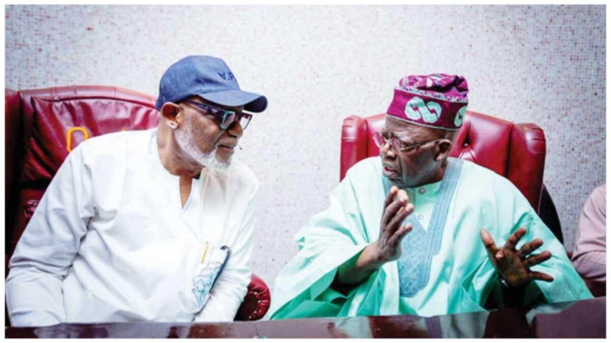 2023 presidency: Akeredolu reveals why Tinubu is yet to announce running mate