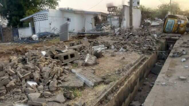 Police deny participation in demolition of Late Saraki's property