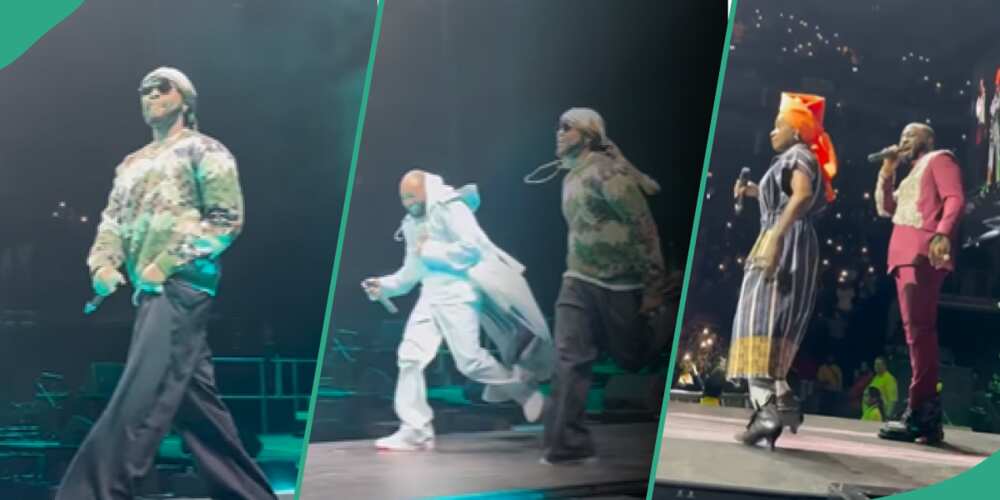 Clips from Davido's O2 Arena's concert goes viral