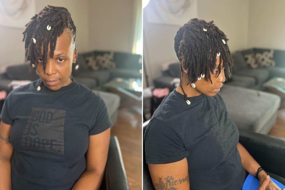 25 Easy short loc styles for females with short hair (pictures) 