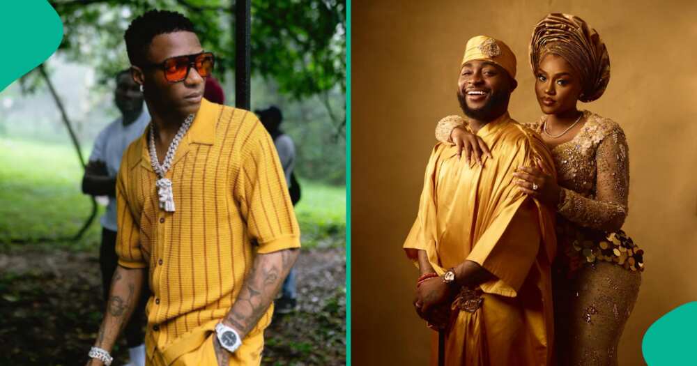 Wizkid's shuts down trending narratives about him shading Chioma and Davido