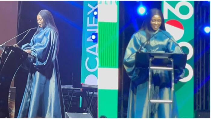 “The queen is back”: Genevieve Nnaji makes her first public appearance after going awol for months