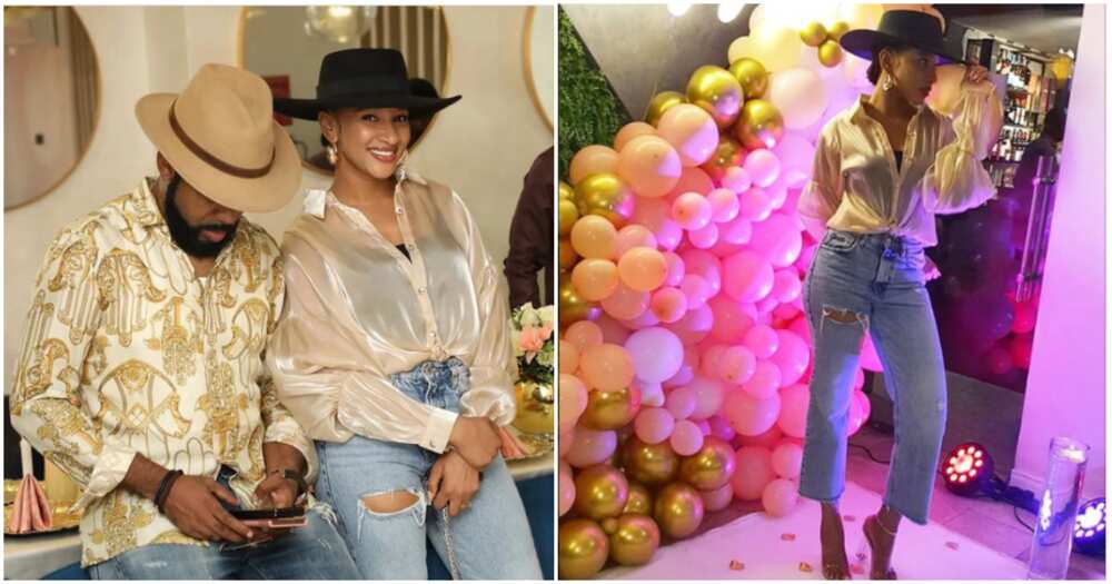 Adesua Etomi Shares lovely snaps of herself and Banky W Adesua Etomi Shares lovely snaps of herself and Banky W