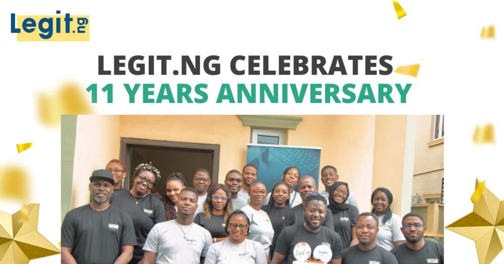 Legit.ng, celebration, anniversary, eleven years, leading, digital media, news publisher