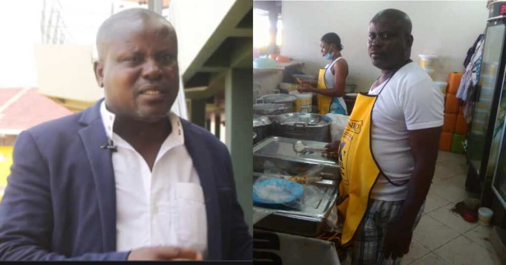 From hawking toffees to Tagoe's Kitchen: Meet the chief chef at Accra Sports Stadium