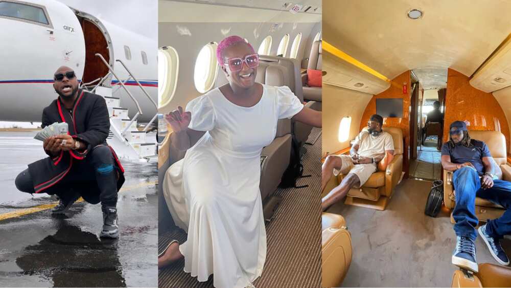 Nigerian musicians with private jets