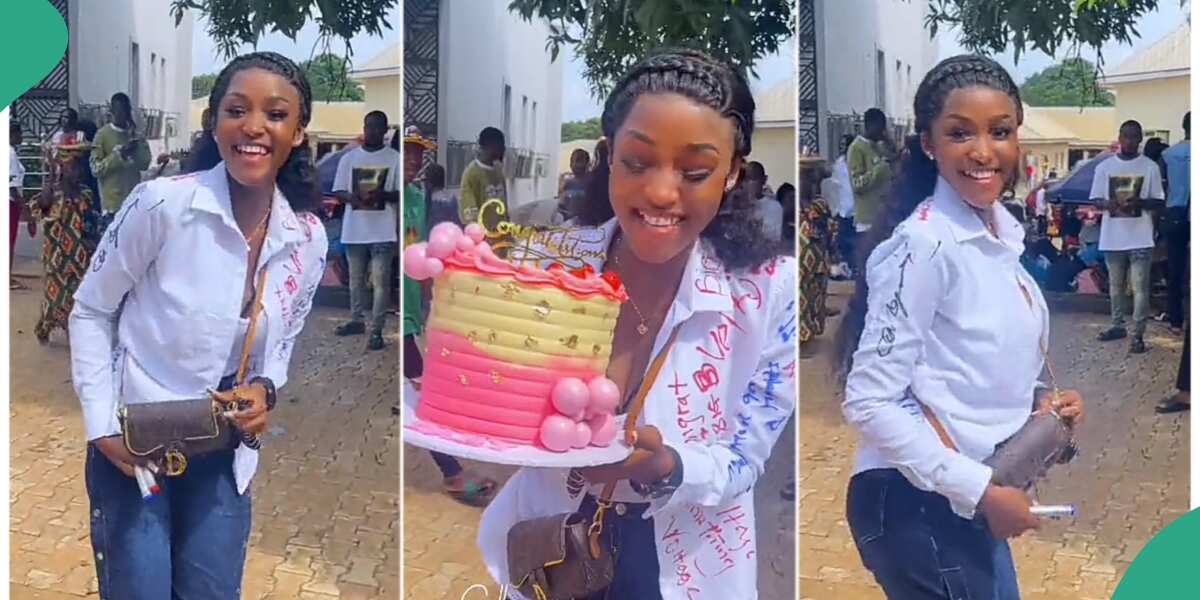 WATCH: Lady receives surprise gift from her loving boyfriends but also gets criticism for excessive display