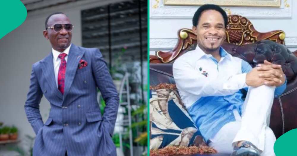 Pastor Paul Enenche drops Amapiano song, fans compare him to Odumeje.