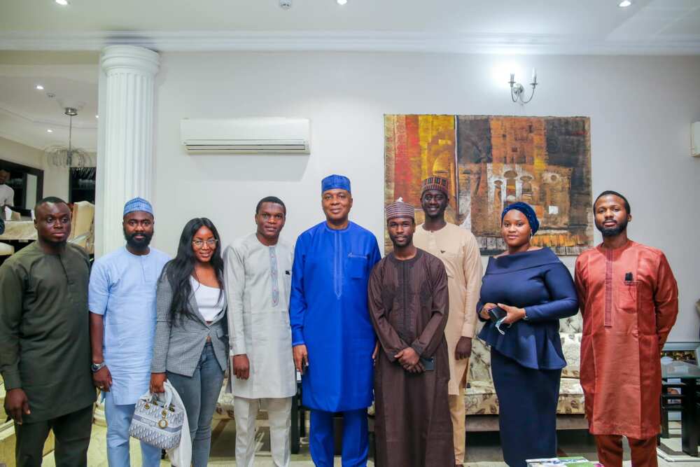 See Faces of Young Nigerians Who Raise N40million To Obtain Saraki’s Presidential Nomination Form