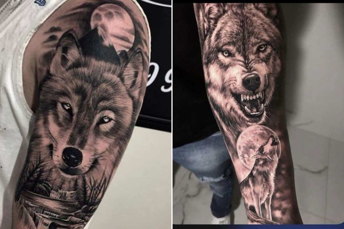 Night Wolf Tattoo
