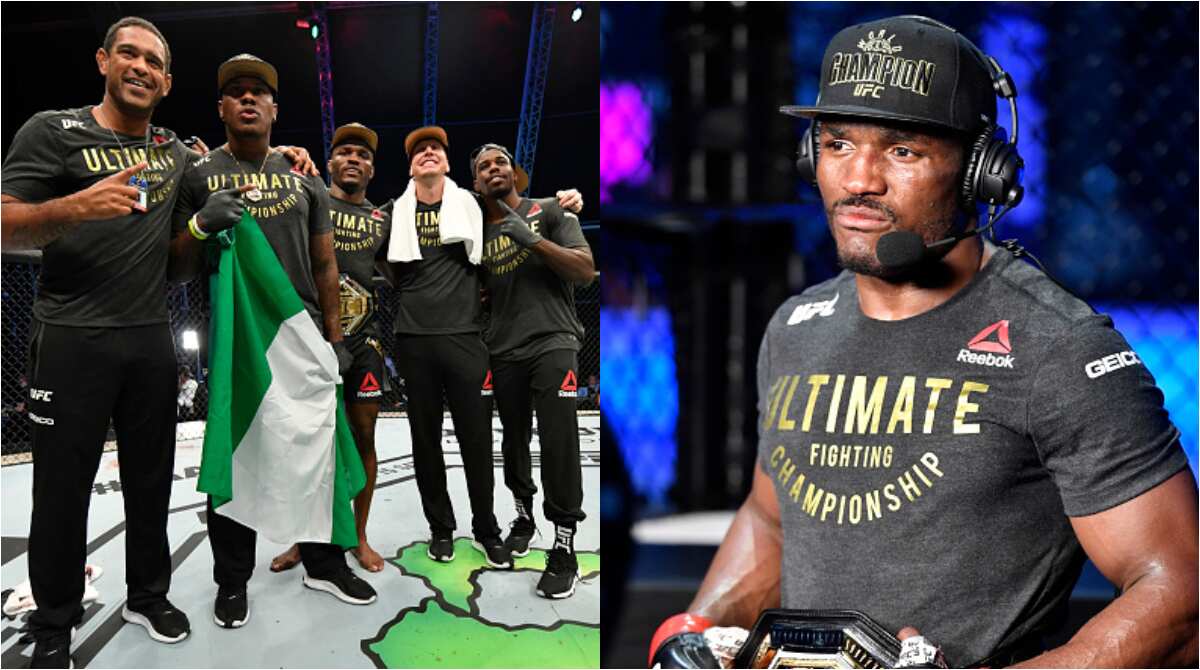 Nigerian UFC welterweight champion retains championship following unanimous point decision over Masvidal