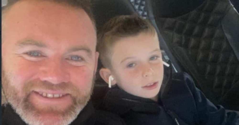 Wayne Rooney, son travel to Poland ahead of Europa League final
