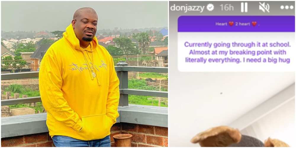 Don Jazzy and student
