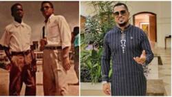 Van Vicker shares 1993 photo he took to mark Ghana's Independence Day 30 years ago, fans gush