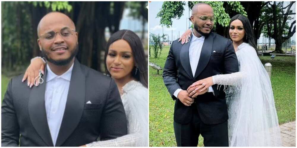 Davido's cousin Sina Rambo quietly ties the knot in private ceremony.