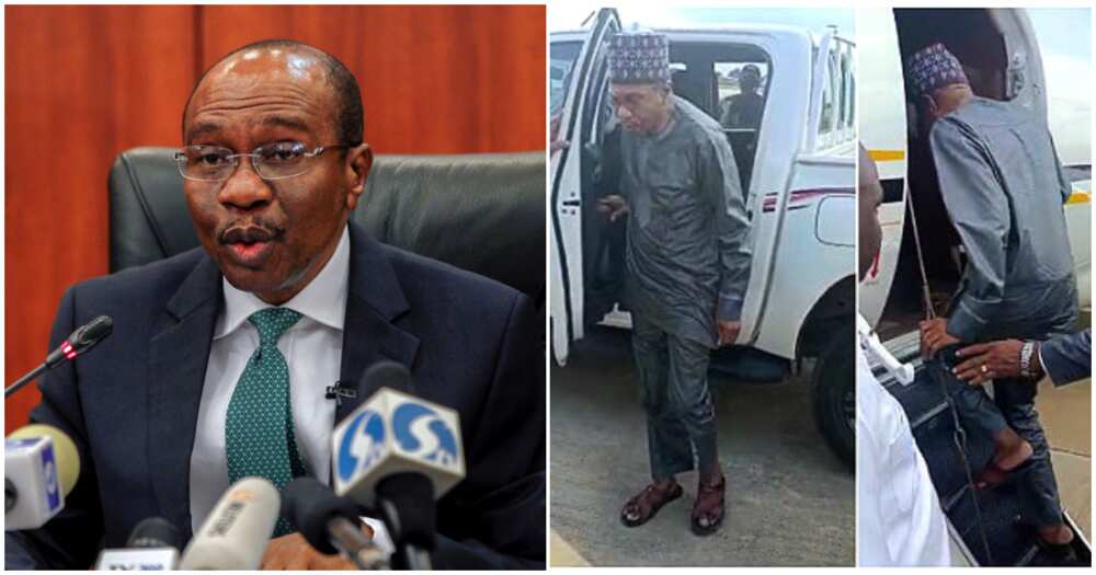 Allegations against Emefiele/ Suspended CBN governor/ Emefiele arrested/ DSS interrogates Emefiele