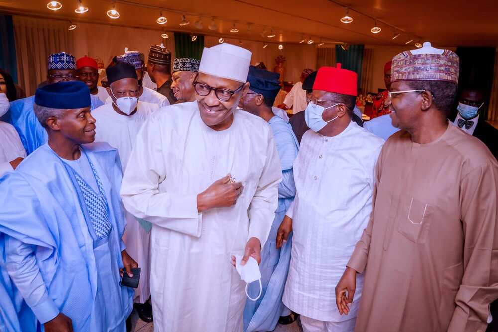 Buhari, Anointed APC Presidential Candidate, Northern Governors