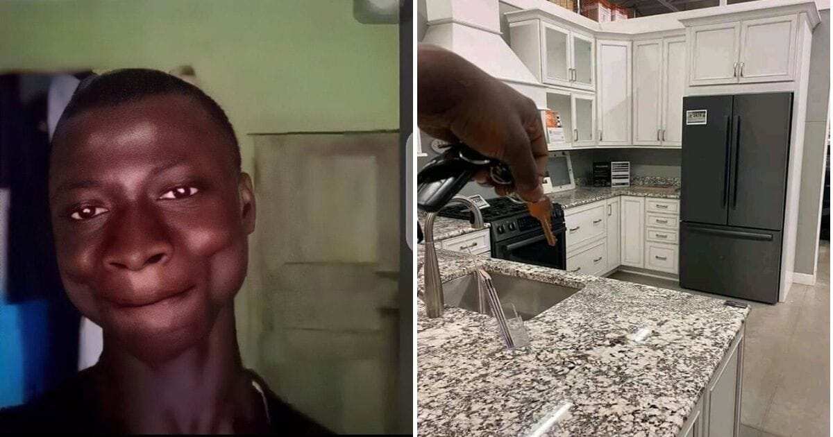 Man shares photo of his new kitchen, Twitter users 'roast' him with funny comments